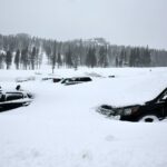 Aviso de neve forte com 20 polegadas de neve a atingir – viagem 'impossível'