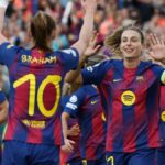 Barcelona Femeni vence a primeira divisão espanhola pela sétima vez consecutiva