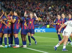 Barcelona derrota o Real Madrid em Camp Nou e avança para as semifinais da UEFA Women’s Champions League Barcelona derrota o Real Madrid em Camp Nou e avança para as semifinais da UEFA Women's Champions League