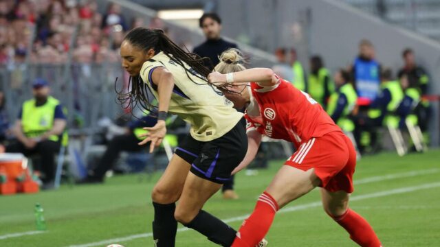 Barcelona empatou com o Bayern nas semifinais da Liga dos Campeões Feminina
