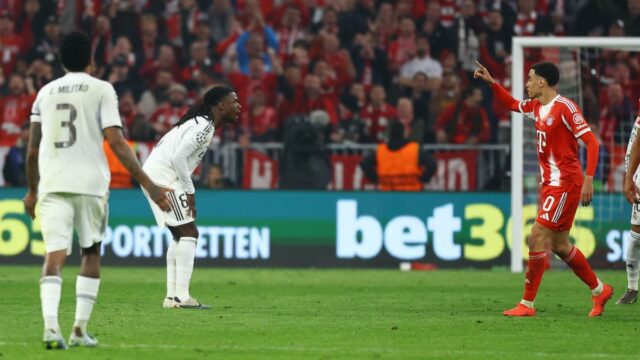 Bayern de Munique x Real Madrid - Arbeloa e Bellingham derrotam Camavinga na decisão do cartão vermelho
