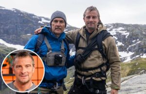 Bear Grylls diz que Matthew McConaughey “sempre teve um sorriso no rosto” durante ‘Running Wild’ – mesmo quando comiam bolas de rena Bear Grylls diz que Matthew McConaughey “sempre teve um sorriso no rosto” durante ‘Running Wild’ – mesmo quando comiam bolas de rena