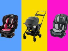 Bebê a bordo? Ganhe 25% de desconto em assentos de carro e sistemas de viagem aprovados pelos pais da Graco Assento de carro preto e branco