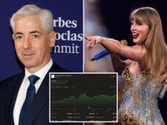 Bill Ackman lança oferta de US$ 65 bilhões pelo selo de Taylor Swift, Universal Music Bill Ackman lança oferta de US$ 65 bilhões pelo selo de Taylor Swift, Universal Music