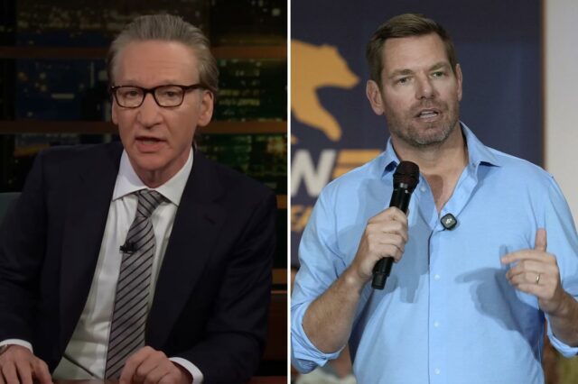 Bill Maher chama Eric Swalwell de 'estranho', diz que 'nunca gostou' do desgraçado democrata
