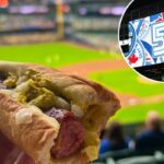 O jumbotron é retratado durante um tour de mídia no Rogers Centre mostrando as mudanças feitas no estádio em comemoração ao 50º aniversário dos Blue Jays em Toronto.
