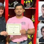 'Bombeiro do ano' do Texas, dois outros acusados ​​​​de caso de abuso sexual infantil visando a mesma vítima juvenil