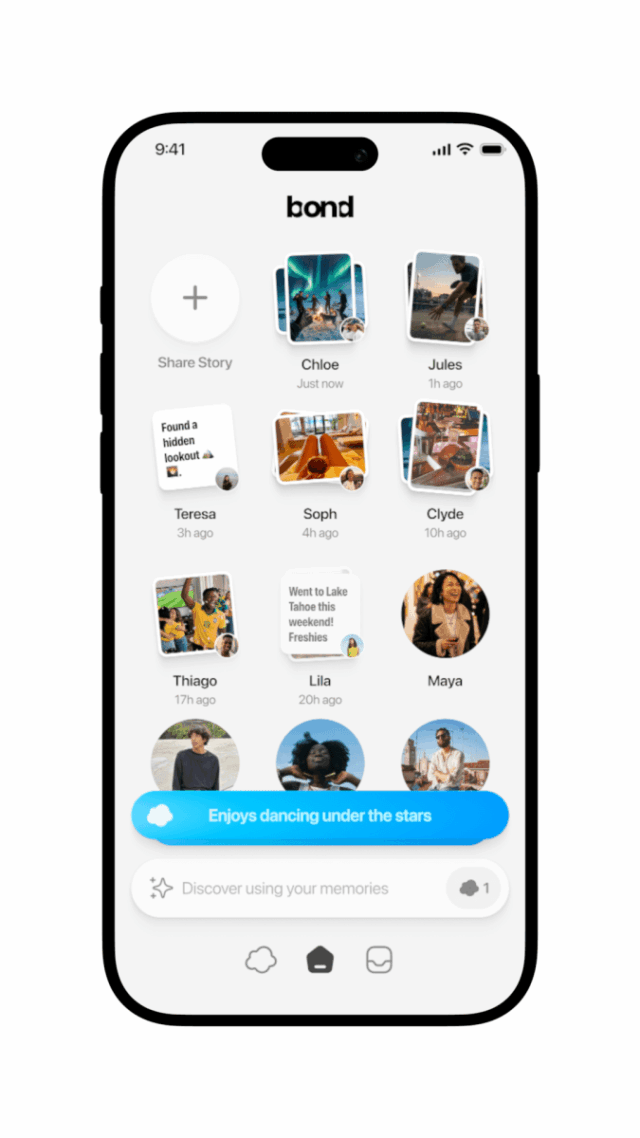 Bond, uma nova plataforma de mídia social, quer usar IA para ajudá-lo a abandonar seu hábito de rolar o apocalipse
