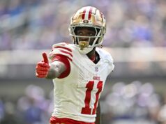 Brandon Aiyuk recebe nova atualização do 49ers San Francisco 49ers WR Brandon Aiyuk