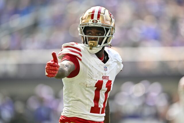 San Francisco 49ers WR Brandon Aiyuk