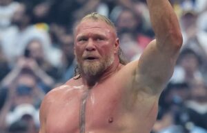 Brock Lesnar da WWE aparentemente se aposenta e deixa botas no ringue na WrestleMania Peyton Manning Tom Brady presta homenagem quando John Cena se aposenta da WWE