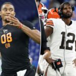 O quarterback do Arkansas, Taylen Green, que ainda está no conselho, pode ser uma opção para os Jets com uma de suas escolhas na quarta rodada.