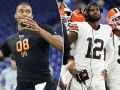 Browns contratam outro quarterback no Draft da NFL de 2026 para aumentar a sala lotada O quarterback do Arkansas, Taylen Green, que ainda está no conselho, pode ser uma opção para os Jets com uma de suas escolhas na quarta rodada.