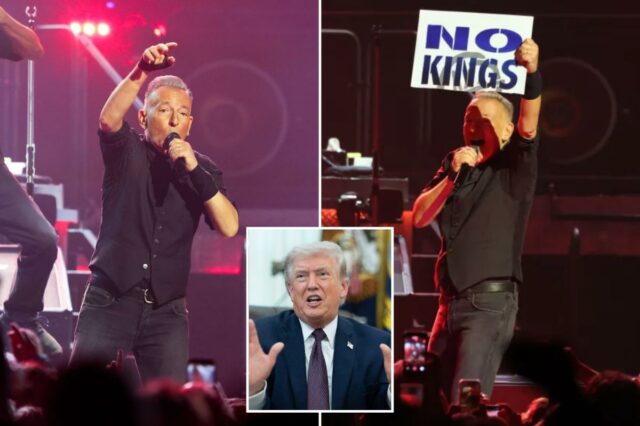 Bruce Springsteen critica o administrador de Trump quando ele inicia turnê em Minneapolis
