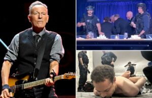 Bruce Springsteen diz à multidão para orar por Trump após o tiroteio no WHCD, apesar de meses de críticas ao administrador Bruce Springsteen diz à multidão para orar por Trump após o tiroteio no WHCD, apesar de meses de críticas ao administrador