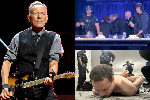 Bruce Springsteen diz à multidão para orar por Trump após o tiroteio no WHCD, apesar de meses de críticas ao administrador

