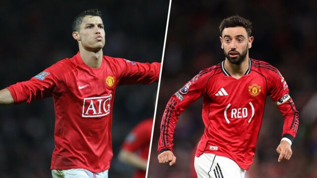 Bruno Fernandes deve superar o recorde de Cristiano Ronaldo na Premier League
