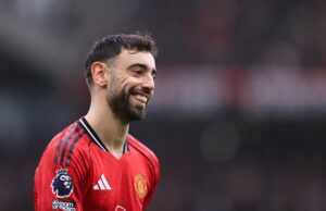 Bruno Fernandes trolls impiedosamente a estrela do Man City por causa do anúncio de cuidados com a pele Bruno Fernandes trolls impiedosamente a estrela do Man City por causa do anúncio de cuidados com a pele