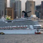 O Carnival Splendor navega na Austrália, Nova Zelândia e no Pacífico Sul.