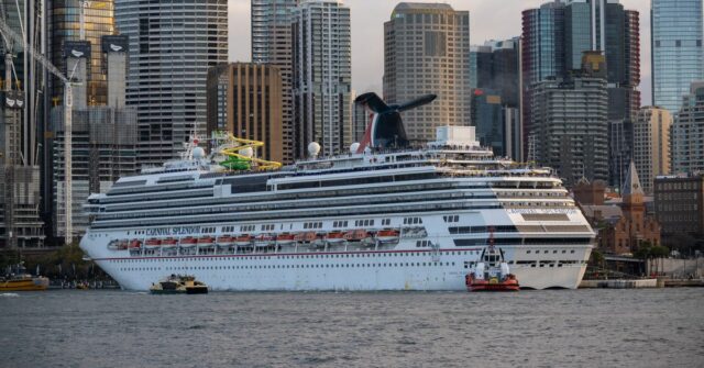 O Carnival Splendor navega na Austrália, Nova Zelândia e no Pacífico Sul.