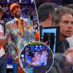 Cam Schlittler e Ben Stiller participam do jogo 1 repleto de estrelas do Knicks-Hawks