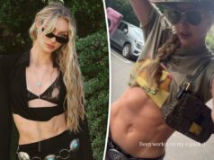 Cameron Brink exibe abdômen esculpido durante viagem agitada ao Coachella Cameron Brink exibe abdômen esculpido durante viagem agitada ao Coachella