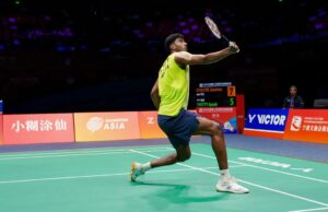 Campeonato Asiático de Badminton 2026: Ayush choca o número 1 do mundo, Vitidsarn, e se torna o segundo indiano a chegar à final individual masculina Campeonato Asiático de Badminton 2026: Ayush choca o número 1 do mundo, Vitidsarn, e se torna o segundo indiano a chegar à final individual masculina