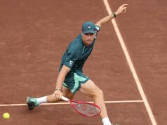 Campeonato masculino de quadra de saibro dos EUA – Paul derruba Tiafoe para marcar a final contra Burruchaga Campeonato masculino de quadra de saibro dos EUA - Paul derruba Tiafoe para marcar a final contra Burruchaga