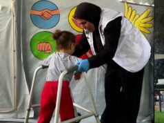 Campo de Gaza oferece às crianças uma sensação de segurança Campo de Gaza oferece às crianças uma sensação de segurança