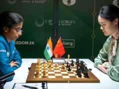 Candidatos da FIDE 2026 Seção Feminina: Vaishali tropeça em Zhu Jiner; corrida pelo título aberta Candidatos da FIDE 2026 Seção Feminina: Vaishali tropeça em Zhu Jiner; corrida pelo título aberta