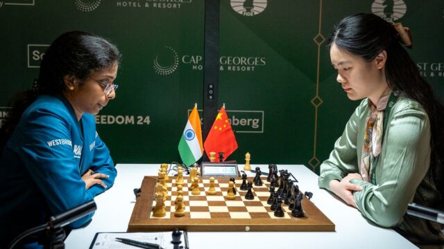 Candidatos da FIDE 2026 Seção Feminina: Vaishali tropeça em Zhu Jiner; corrida pelo título aberta
