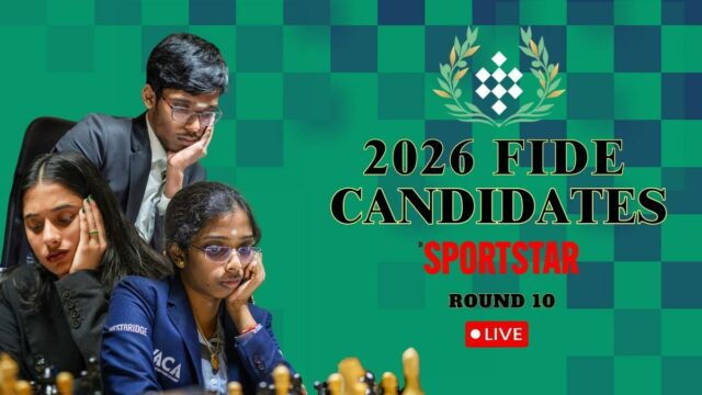 Candidatos de xadrez da FIDE 2026 AO VIVO, Rodada 10: O líder conjunto Vaishali enfrenta Anna, Praggnanandhaa para enfrentar Sindarov, partidas a partir das 18h15 IST
