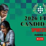 Candidatos de xadrez da FIDE 2026 ao vivo, rodada 12:Vaishali enfrenta Zhu Jiner em confronto importante; Divya e Praggnanandhaa em ação a partir das 18h15 IST