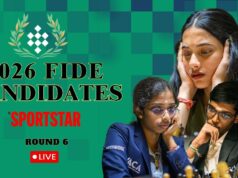 Candidatos de xadrez da FIDE 2026 ao vivo, rodada 6: Pragg sacrifica seus bispos, Wei com melhor estrutura, mas os bispos de Sindarov bem ativos Candidatos de xadrez da FIDE 2026 ao vivo, rodada 6: Pragg sacrifica seus bispos, Wei com melhor estrutura, mas os bispos de Sindarov bem ativos