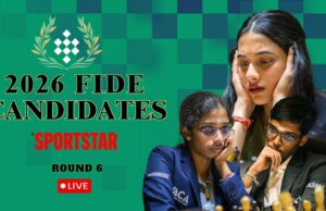 Candidatos de xadrez da FIDE 2026 ao vivo, rodada 6: Pragg sacrifica seus bispos, Wei com melhor estrutura, mas os bispos de Sindarov bem ativos Candidatos de xadrez da FIDE 2026 ao vivo, rodada 6: Pragg sacrifica seus bispos, Wei com melhor estrutura, mas os bispos de Sindarov bem ativos