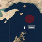 UKMTO alertando que duas canhoneiras do IRGC abriram fogo contra um navio-tanque.