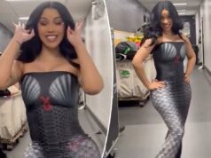 Cardi B é uma sereia da vida real com um hipnotizante vestido de concha Cardi B é uma sereia da vida real com um hipnotizante vestido de concha