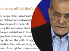 Carta do líder iraniano aos cidadãos dos EUA pergunta se a guerra é ‘América em primeiro lugar’ Carta do líder iraniano aos cidadãos dos EUA pergunta se a guerra é 'América em primeiro lugar'
