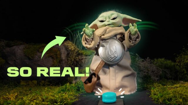 Chegamos perto do Ultimate Grogu: Star Wars Animatronic de US$ 600 da Hasbro
