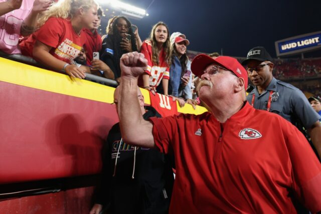 Kansas City Chiefs head coach Andy Reid