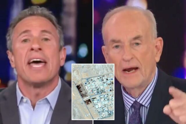 Chris Cuomo e Bill O'Reilly começam a gritar sobre a Chris Cuomo e Bill O'Reilly começam a gritar sobre a capacidade nuclear do Irã: 'É o meu show, queime!'