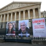 Cidadãos franceses regressam a casa após libertação da prisão no Irão