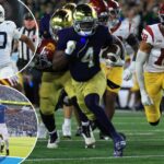 Classificando os 10 melhores running backs no Draft da NFL de 2026