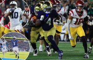 Classificando os 10 melhores running backs no Draft da NFL de 2026 Classificando os 10 melhores running backs no Draft da NFL de 2026