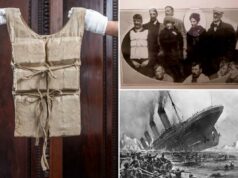 Colete salva-vidas de sobrevivente do Titanic deve atingir um preço impressionante durante o aniversário de 114 anos do naufrágio histórico Colete salva-vidas de sobrevivente do Titanic deve atingir um preço impressionante durante o aniversário de 114 anos do naufrágio histórico