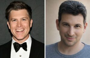 Colin Jost é o principal dentista da série dramática Larry Lavin, que virou drogado, no Peacock Colin Jost é o principal dentista da série dramática Larry Lavin, que virou drogado, no Peacock