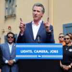 Com Gavin Newsom de saída, Hollywood trabalha para construir laços com seu sucessor