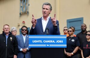 Com Gavin Newsom de saída, Hollywood trabalha para construir laços com seu sucessor Com Gavin Newsom de saída, Hollywood trabalha para construir laços com seu sucessor