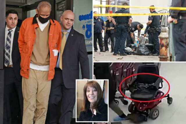 Começa o julgamento de um assassino trans de 87 anos que foi às compras com a perna desmembrada da vítima em sua cadeira de rodas
