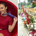 Uma foto da comissária de bordo da Virgin Australia, Lucinta Evans, que morreu após um acidente de viação em Nadi, Fiji, em 28 de março.